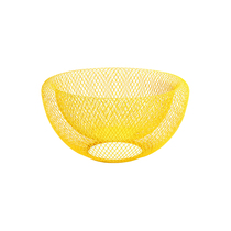 American MoMA Wire Mesh Bowls Bowls Minimalist Wind Stainless Steel Hollowed-out Tricolour Fruit Basket
