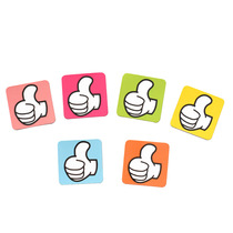 60 Large tiles Blackboard Magnet Stickers Praise your awesome reward card Small Reward Tiles Kindergarten Baby