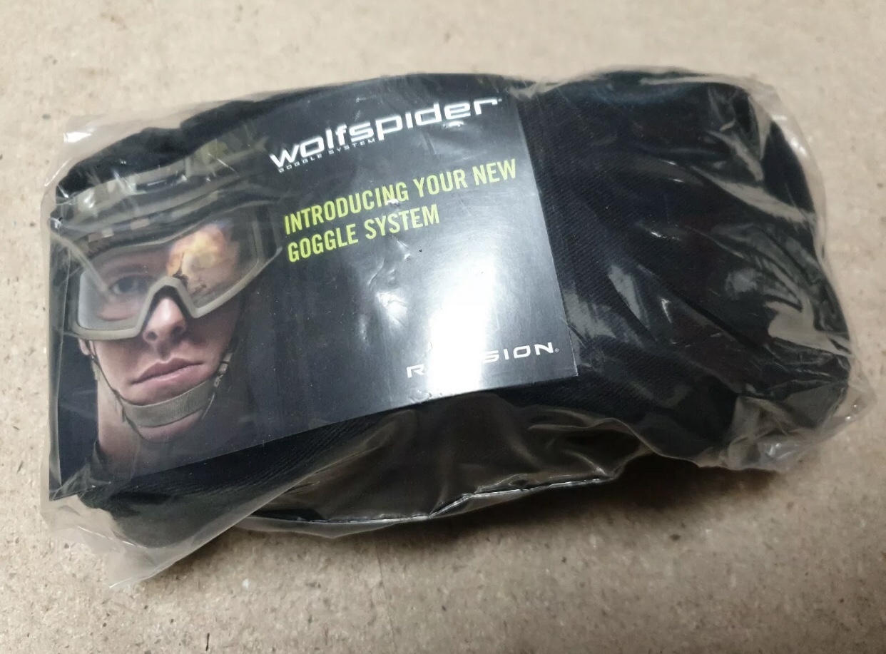 British Army issued virtus system Revision goggles three lenses