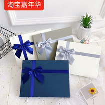 Gift box Rectangular creative birthday gift box Empty box Large size clothes shoes gift box ins wind customization