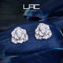 LAC High Jewelry Diamond 18K gold inlaid diamond earrings