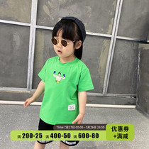 Children Short Sleeve T Ding-dong Childrens Clothing 2021 Summer New Middle Children Half Sleeve T Boy Stars Vigorous Short Sleeve Tide