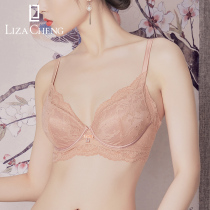 Liza Cheng flame series thin bra big breasts gather sexy lace collection underwear LB0749