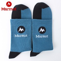 Marmot groundhog spring new outdoor male hygroscopic soft and warm male socks with stockings stockings stockings
