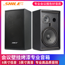 Lion music (SHILE)BX-208 professional conference room 8-inch speaker training room supermarket background music audio