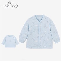 Yings baby autumn and winter coat stars underwear boys and girls long sleeve clothes cotton-to-shirt warm 10094215