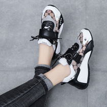 2022 New Summer Nets Red Tennis Shoes Womens Tennis Noodles Breathable Muffin Lady Sports Casual 100 Hitch Sandals