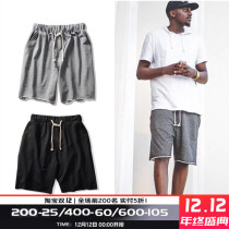 Muscle captain summer mens sports shorts Korean fashion casual pants male brothers loose Joker 5 five five pants