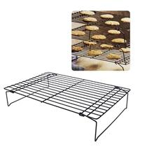 3 Layers Folding Cake Cooling Racks Cookie Bakery Shelf
