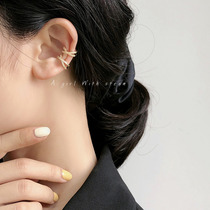 Small crowdDesign Senior Sensory Ear Osteoclaves Minimalist Personality Lukewarm Wind Ear clips No earrings Earrings Earrings Cool