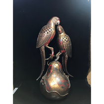 Treasure copper cinnabar colored mud gold wise shin wu-AD2806