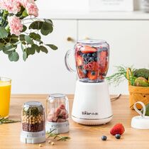 Bear food supplement machine household baby multifunctional small baby mixer automatic cooking stick rice paste grinder