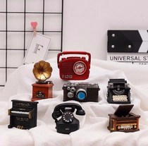 Nordic French light luxury ornaments retro home decorations living room desktop room bedroom resin wine cabinet furnishings