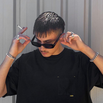 Drew letter smiley face pocket Justin Bieber men and women same style FOG High Street Tide brand simple cotton short sleeve t-shirt