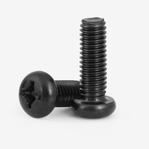 M2 5M3M4M5M8 black 316 stainless steel round head cross screw Black Bolt PM pan head machine screw