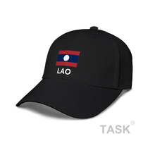 Unbounded Laos National team baseball cap sun hat cap for men and women sunscreen hat casual cap