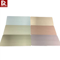 5052 Aluminum alloy oxide brushed color aluminum plate laser marking thermal transfer signage chassis factory direct