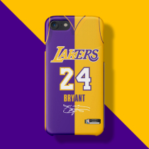 Los Angeles Lakers Kobe jersey stitching iphone7 8 XSMAX XR 6s plus frosted phone case
