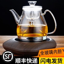 Electric ceramic stove Glass steaming teapot tea maker Automatic steam black tea Puer tea boiling water boiling water household set