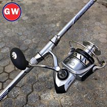 Light Wei Sea Pole Ultra-hard silver carp with a full set of carbon sea fishing rods to throw a pole for a long shot