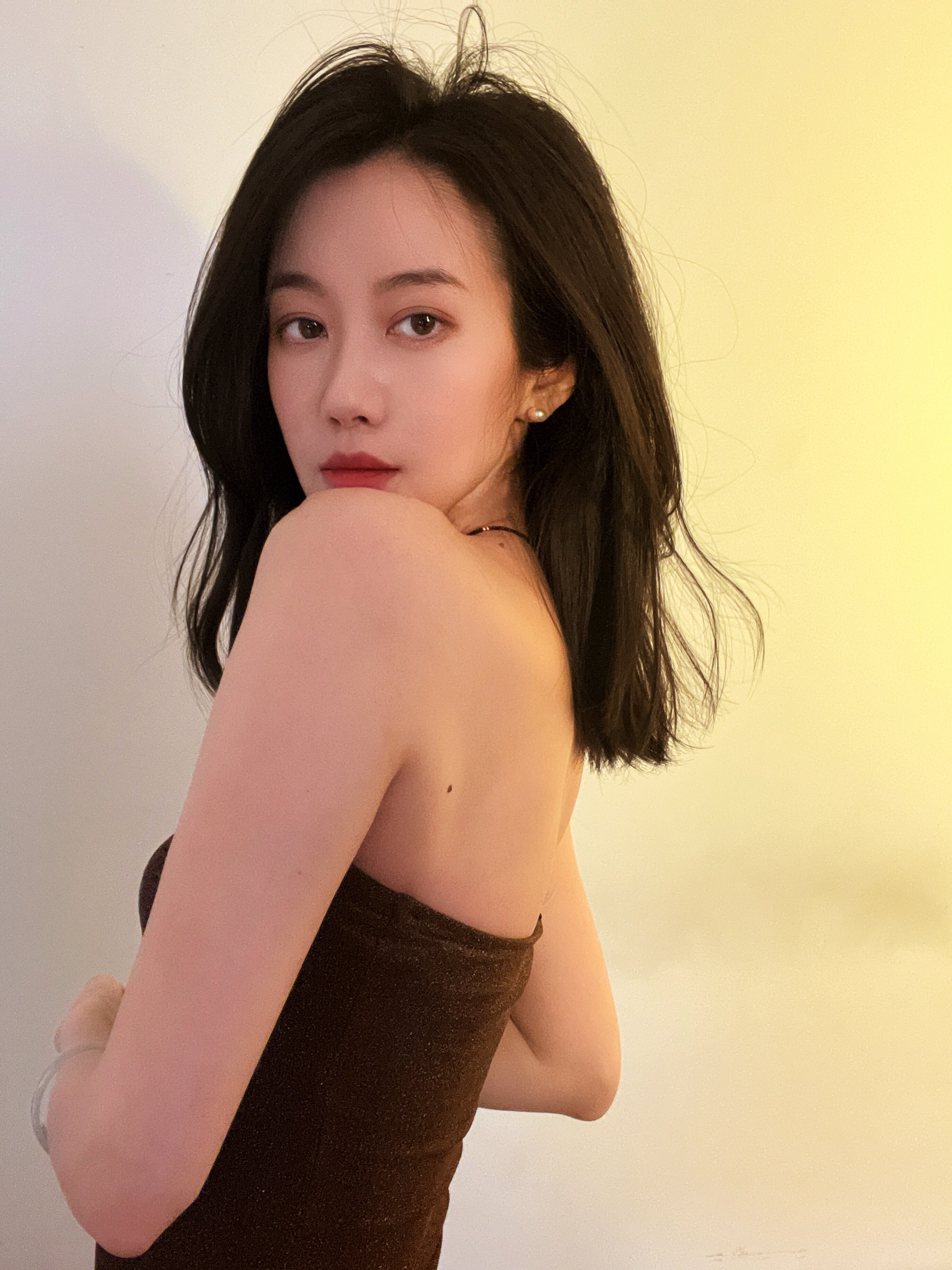 VICTORIA'S SECRET维密粉底液内衣 聚拢抹胸款设计 无肩带防滑不易掉