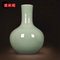 Jingdezhen ceramic vase ornament living room flower arrangement antique home ornament ornament home ornaments home accessories