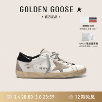 (12 issue free of interest) Golden Goose mens shoes retro dirty shoes small white shoes black tail star shoes