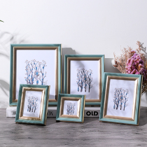 Simple Nordic photo frame table ins wind 7 inch washed photos made of photo frame 6 custom 8 modern simple picture frame hanging wall