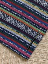 l thick line five-color shuttle woven fabric clothing home handmade DIY