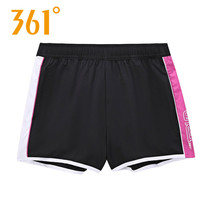 361 Casual Pants Woman 2022 Spring Summer New Striped Slim Fit Comfort Breathable Running Fitness Sport Shorts Women