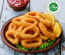 Haoruifu Chicken Onion Rings Fast Food KFC Western Food Fried Halal Chicken Onion Rings 800g Bag