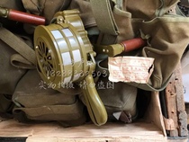 In the 70s the old inventory hand shake air defense alarm firefighter shook the alarm hand - shake the air defense alarm