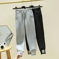 Korean girls sweatpants spring and autumn 2022 new style sweatpants fashionable casual childrens pants middle-aged childrens trousers