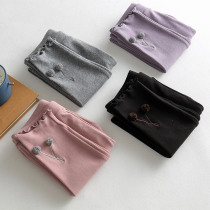 Girls underpants wearing spring and autumn foreign air thin powder pink adorable children pure cotton elasticity CUHK girl pants