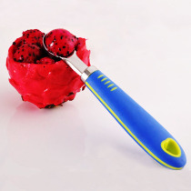 Stainless steel fruit scoop watermelon spoon ball digger kiwi fruit scoop ice cream spoon ball cutter