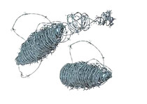 The Junko mock gill rope simulates the barbed wire 1 m