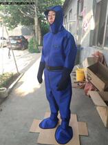X-ray total radiation protective clothing X-ray total radiation protective clothing Radiation radiation source siamese protective clothing