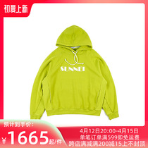 Italy SUNNEI x Element Custom Series Classic LOGO print HOODIE cap sweatshirt