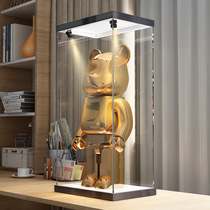 Building block bear bearbrick1000%special acrylic display box model hand-made storage box transparent dust cover