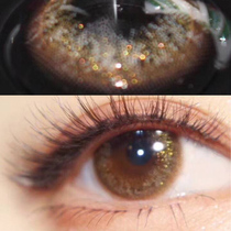  Mermaid Ji brown contact lenses mixed-race European and American women throw small diameter 13 8mm natural Russian girl gray male Ai Mei