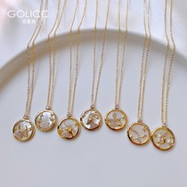 Guriya star necklace female light luxury niche design sense 2021 New choker ifashion accessories summer