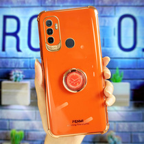 oppoa72 mobile phone case New electroplating oppoa32 protective cover A52 soft silicone womens anti-drop lens all-inclusive bracket A72 personality creative Net red shake sound with luxury airbag trendy model