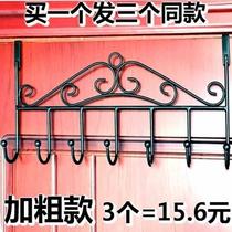 rear bedroom clothes hanger door hanger thick hook jacket