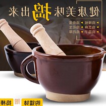 Commercial chili pepper bowl thick ceramic bowls soil bowl tea bowl home Xiangcai pepper egg eeggplant Bowl