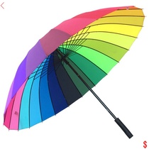 Childrens umbrella sunny and rainy dual-use cartoon foldable one-button open to collect fully automatic umbrella Kindergarten Kindergarten small portable female