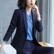 Hotel front desk professional set women autumn and winter manager professional attire high-end temperament sales department work clothes suit overalls