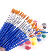 Painted Paint Nylon Painting Brush Children Painting Pen Brush Propylene Paint Nursery Hook Thread Pen Watercolor Water powder Paige pen