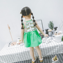Summer new girl dress Dress Baby Fashion Princess Dresses Baby Girl Little Baby Casual Princess Veil Dress