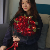 33 red rose bouquet birthday flowers express city Shanghai Xian Nanjing Hangzhou Chengdu distribution flower shop