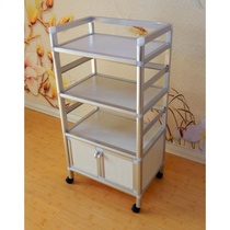 Cupping cart with cupboard Beauty salon cart Nail shelf Beauty salon with wheels tool cart